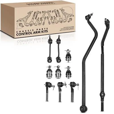 11x Kit de extremo de barra estabilizadora delantera para Jeep TJ Wrangler 1997-2006 Foto 1 de 4