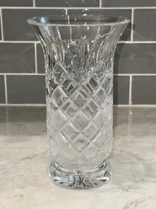 Jarrón grande de cristal Waterford de 10 pulgadas acampanado - Imagen 1 de 4