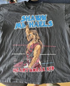 Shawn Michaels Heartbreak Kid Vintage Rare XXL WWF WWE T Shirt 1996 WCW ECW - Picture 1 of 5