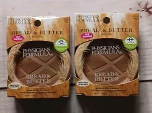 2 New Physicians Formula Bread & Butter Baked Cuit Bronzer 1712551 - Picture 1 of 3