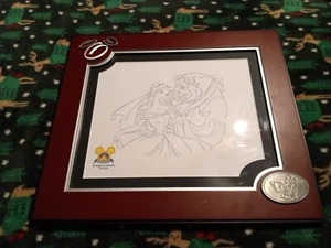 BEAUTY & The BEAST Sketch ANIMATOR MARKIERT 16x14 Walt Disney World RAR! - Bild 1 von 6
