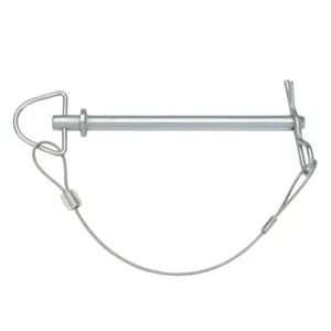 Clevis Pin 3/8 in. x 4-3/4 in. For Farm Lawn Garden Trailer Hitch Receivers 1 PK - Picture 1 of 11