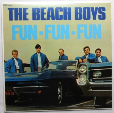 THE BEACH BOYS FUN FUN FUN [NEW LP] REISSUE 12" VINYL RECORD (SN-16018) - Image 1 of 4