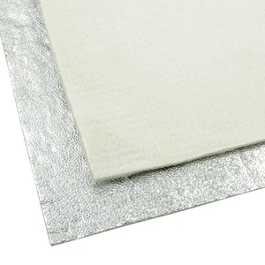 50x100 cm alfombra de protección térmica autoadhesiva aluminio grano grueso 5 mm a aprox. 1000 °C - Imagen 1 de 4