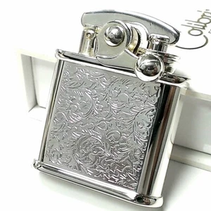 Colibri Ölfeuerzeug Silber Arabeske Motorzunge - Bild 1 von 8