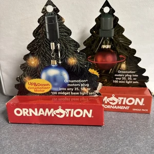 Ornamotion Giratorio Navidad Adorno Motores (Juego de 2) Enchufe - Imagen 1 de 5