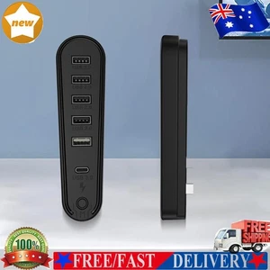6 Ports Expansion Hub Data Transfer Extender for PlayStation 5 Slim/Pro Console - Bild 1 von 10