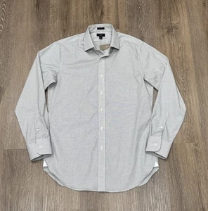 J.Crew Ludlow Oberhemd Herren 15 33 weiß kariert klassische Passform Stretch NEU - Bild 1 von 11