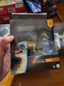 Jurassic World Hammond Collection TROODON True FX Park Dinosaur Mattel - Imagen 1 de 11