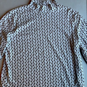 Pumpkin Print Mockneck Top Petite Xl Neu Mit Etikett Damen - Bild 1 von 15