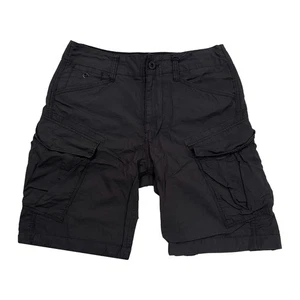G-STAR Men's Black Rovic Bermuda Shorts RRP £50 - Picture 1 of 2