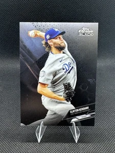 2021 Topps Chrome Black - Clayton Kershaw #55 - Picture 1 of 2