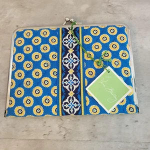 Vera Bradley Photo Album Clutch Quilted Fabric Snap Frame Gift Book Holder Organ - Picture 1 of 11