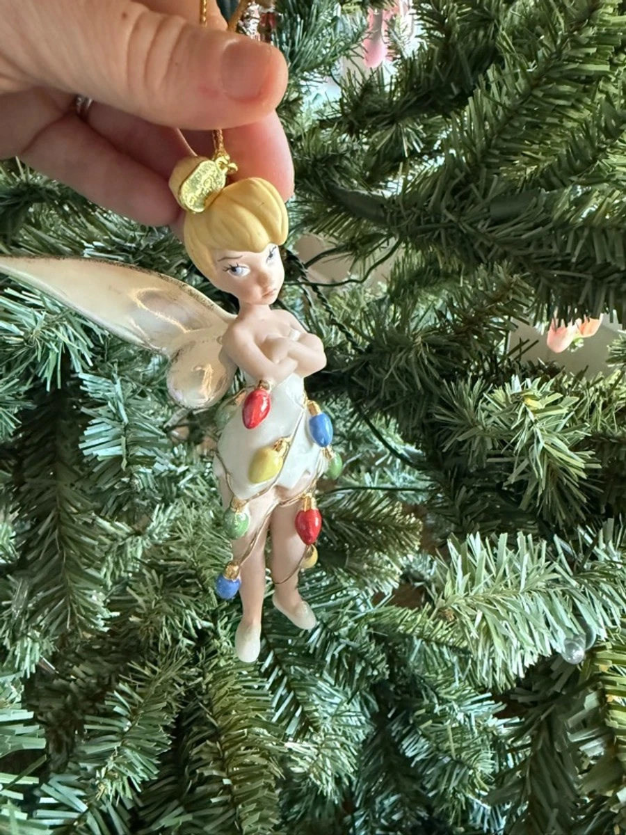 Tinker Bell Porcelain Disney Holiday Ornaments (1968-Now) for sale