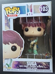 NIB Funko Pop! Rocks BTS SUGA 103 South Korea Boy Band Figurine Collectible - Picture 1 of 6