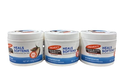 Формула какао-масла с витамином Е лечит смягчает 3 упаковки (3,5 унции в банке) - Изображение 1 из 3