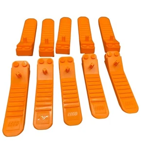 10 x Lego® Steinetrenner Separator Elementetrenner Steinelöser orange Dach NEU - Bild 1 von 7