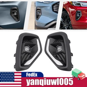 For 23 Ford Escape Front Bumper Fog Light w/Cover&Wire Harness LED Fog Light Kit - Picture 1 of 20