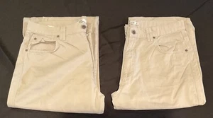 Paket (2) Mavi khaki Jeans 34" x 34" weites komplettes Bein Hose 36" x 34" - Bild 1 von 7