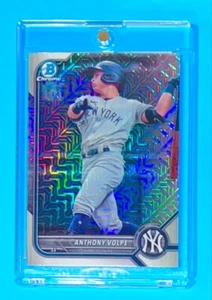 Anthony Volpe RARE ROOKIE MOJO REFRACTOR INVESTMENT CARD SSP CHROME ROY MINT - Picture 1 of 10