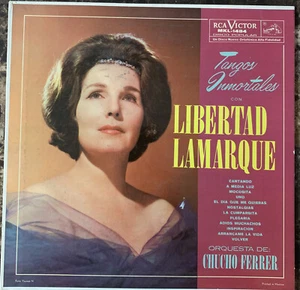LIBERTAD LAMARQUE - TANGOS INMORTALES VOL VI - MEXICAN LP TANGO - Picture 1 of 4