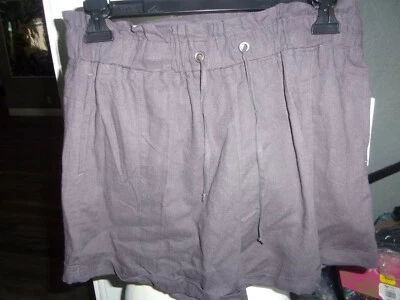 HURLEY PANTALÓN CORTO MUJER GRIS BRONCE TALLA S PRECIO DE VENTA SUGERIDO POR EL FABRICANTE $50 Foto 1 de 2
