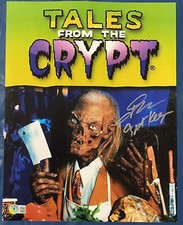 John Kassir Signed Tales From The Crypt 11x14 Photo Crypt Keeper Beckett COA B34