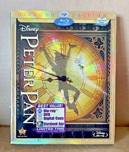 Peter Pan (Blu-ray/DVD, 2013, 2-Disc Set, Diamond Edition) - Brand New-Authentic - Bild 1 von 3