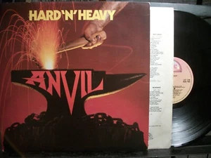 ANVIL Hard 'N Heavy LP VG+ 1981 Attic - Picture 1 of 2
