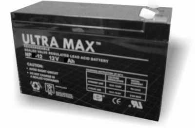 Razor Dirt Quad Ride-on Toy 12V 8Ah Replacement Ultramax 12v 9Ah Scooter Battery - Image 1 of 3