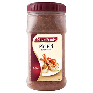MASTERFOODS PIRI PIRI SEASONING 500g (RESEALABLE JAR) - FREE POST - Picture 1 of 1