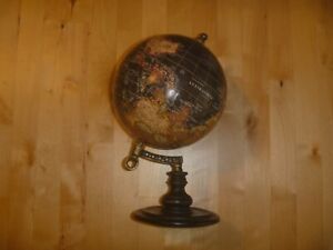 Better Homes & Gardens Tabletop Decorative Globe. Globe & Stand Approx. 8" Tall.