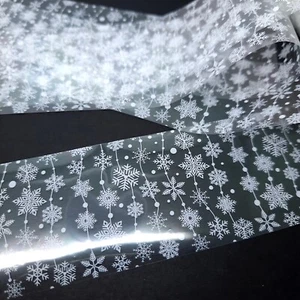 Fiocco di Neve Natalizio Corde Nail Foil Nail Art Transfer Foil *Acquista 3 Ottieni 2 Gratis* - Foto 1 di 5