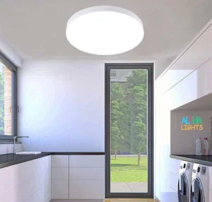 13W LED Deckenleuchte - Tageslicht 6000K, Slim Panel für Wohnzimmer, Schlafzimmer - Bild 1 von 6
