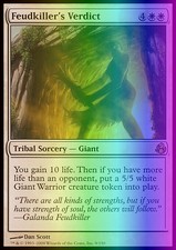 Magic the Gathering MTG Feudkiller's Verdict (9) Morningtide   LP FOIL