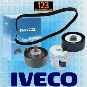 Tendicinghia + Cuscinetto + Cinghia Servizi IVECO DAILY DAL '02 AL '11 DAYCO - Foto 1 di 3