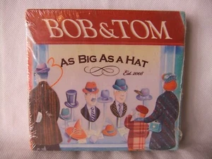 SEALED NM CD Bob & Tom As Big As A Hat 2008 3 CD 1 DVD Sealed New Radio Show - Imagen 1 de 2