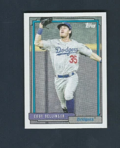 2021 Topps Update Series 1992 Redux # T92-24 Cody Bellinger - Picture 1 of 1