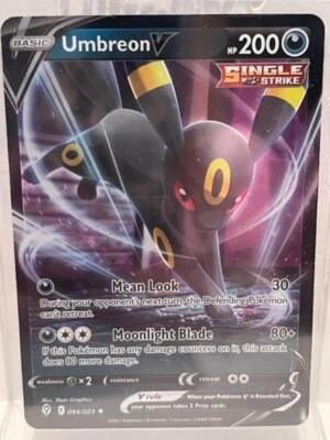 Pokémon TCG Umbreon V Evolving Skies 094/203 Ultra Rare - Fast - Image 1 of 3