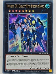 Yu Gi Oh - BLC1-DE018 Nummer 90: Galaxy-Eyes Photon Lord - Gold Ultra Rare - Bild 1 von 5