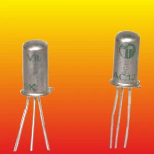 AC125K VII ORIGINAL TUNGSRAM GERMANIUM PNP TRANSISTOR 125 mW 0.1A - Picture 1 of 2