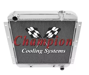 1961 1962 1963 1964 1965 1966 -1968 TOYOTA LANDCRUISER FJ40 3 Row DR Radiator - Picture 1 of 7