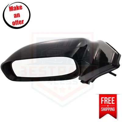 Kool Vue TY66L Mirror Manual Remote left side for 03-08 Toyota Matrix Base, XR - Image 1 of 4