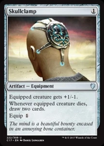 Skullclamp - Light Play MTG Commander 2017 - Picture 1 of 1