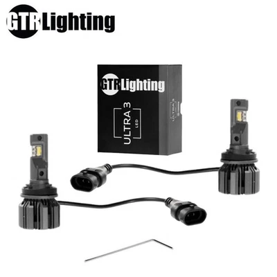 GTR Lighting Ultra 3.0 H8 LED Bulbs 4700LM 5750K Pair for H8 Fog Lights - Image 1 of 4