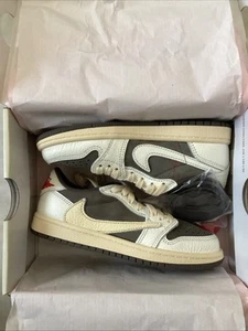 Nike Travis Scott x Air Jordan 1 Low OG PS Reverse Mocha DO5442-162 Size 13C - Picture 1 of 9