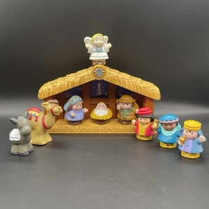 Fisher Price Little People Nativity A Christmas Story 10-Pieces 2005 - Picture 1 of 24