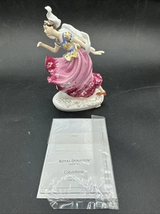 Royal Doulton Jolie COLUMBINE pour femme icône 100 ans ann. Figurine HN5654 - Photo 1/6