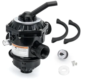 262506 1-1/2" 6-Wege Klemmventil für Pentair Mehrwegeventil, Tagelus,... - Bild 1 von 8