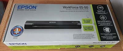 Portable Color Document Scanner - EPSON ES - 50 Workforce Black - Image 1 of 4
